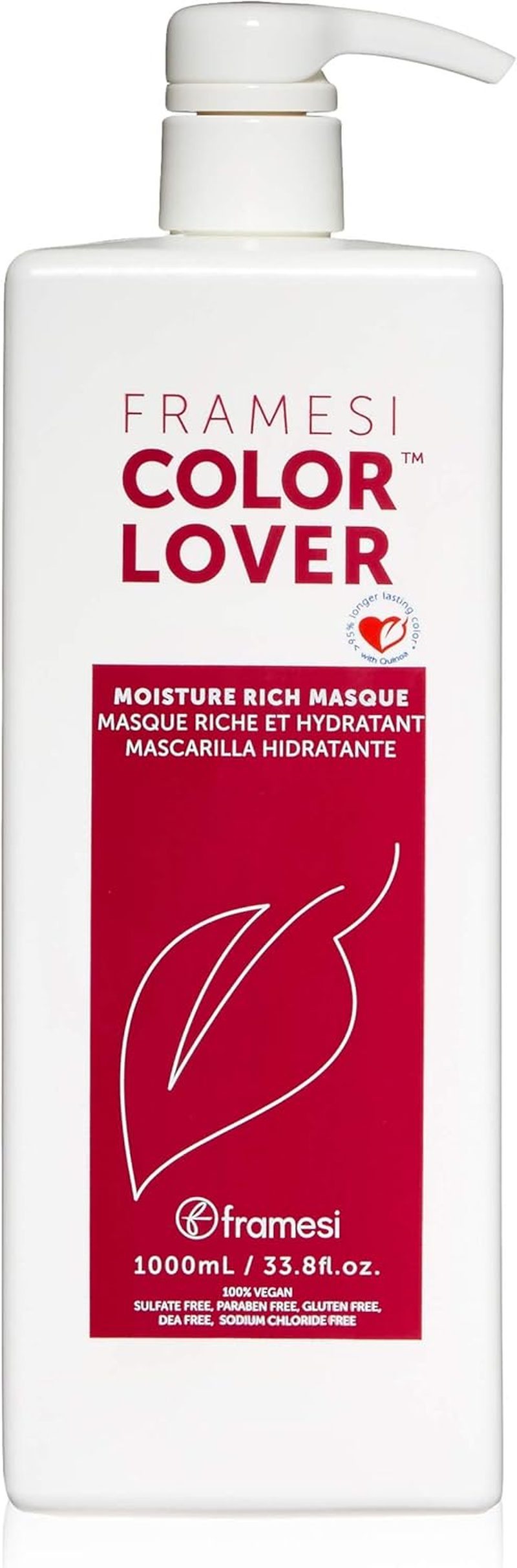 Framesi Color Lover Moisture Rich Masque, 1000 Ml image number 6