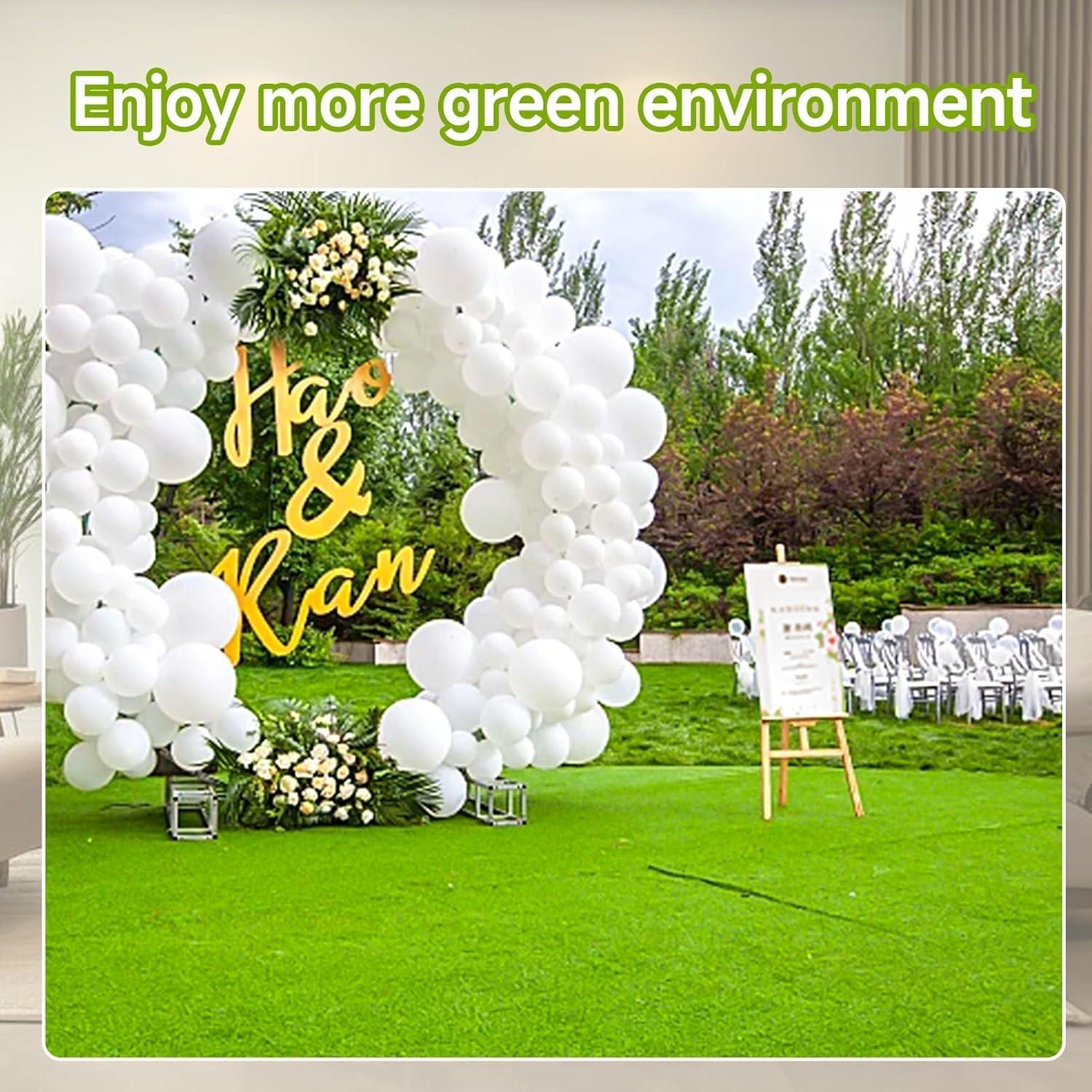 Fake Green Moss for Potted Plants Indoor, Artificial Faux Moss Decor for Crafts Fairy Garden, DIY Decorative, Model Making, Walls, Glass Containers, Home (100G) image number 2