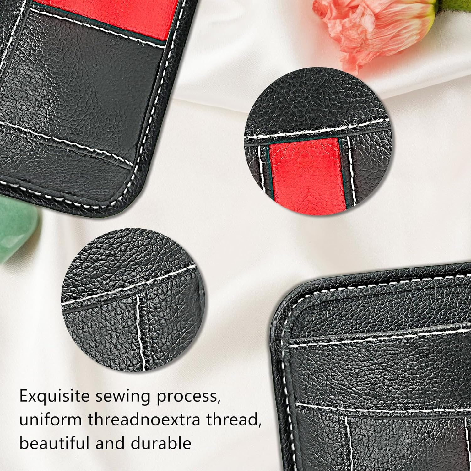 Car Side Pocket Organizer, Auto Seat Pockets PU Leather Pen Phone Holder Tray Pouch Used for Car Door, Window, Console, Seat -Fits to Organize Document, Registration, Notepad, Gadgets, Pen image number 1