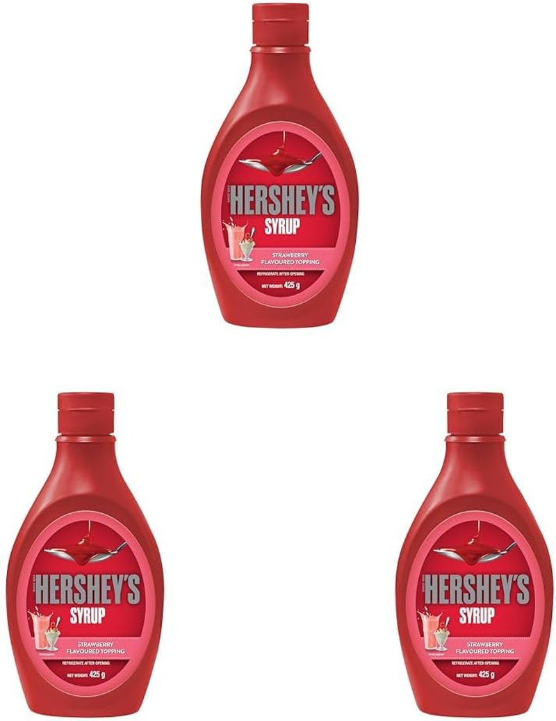 Hershey'S Strawberry Flavored Syrup 425 G image number 2