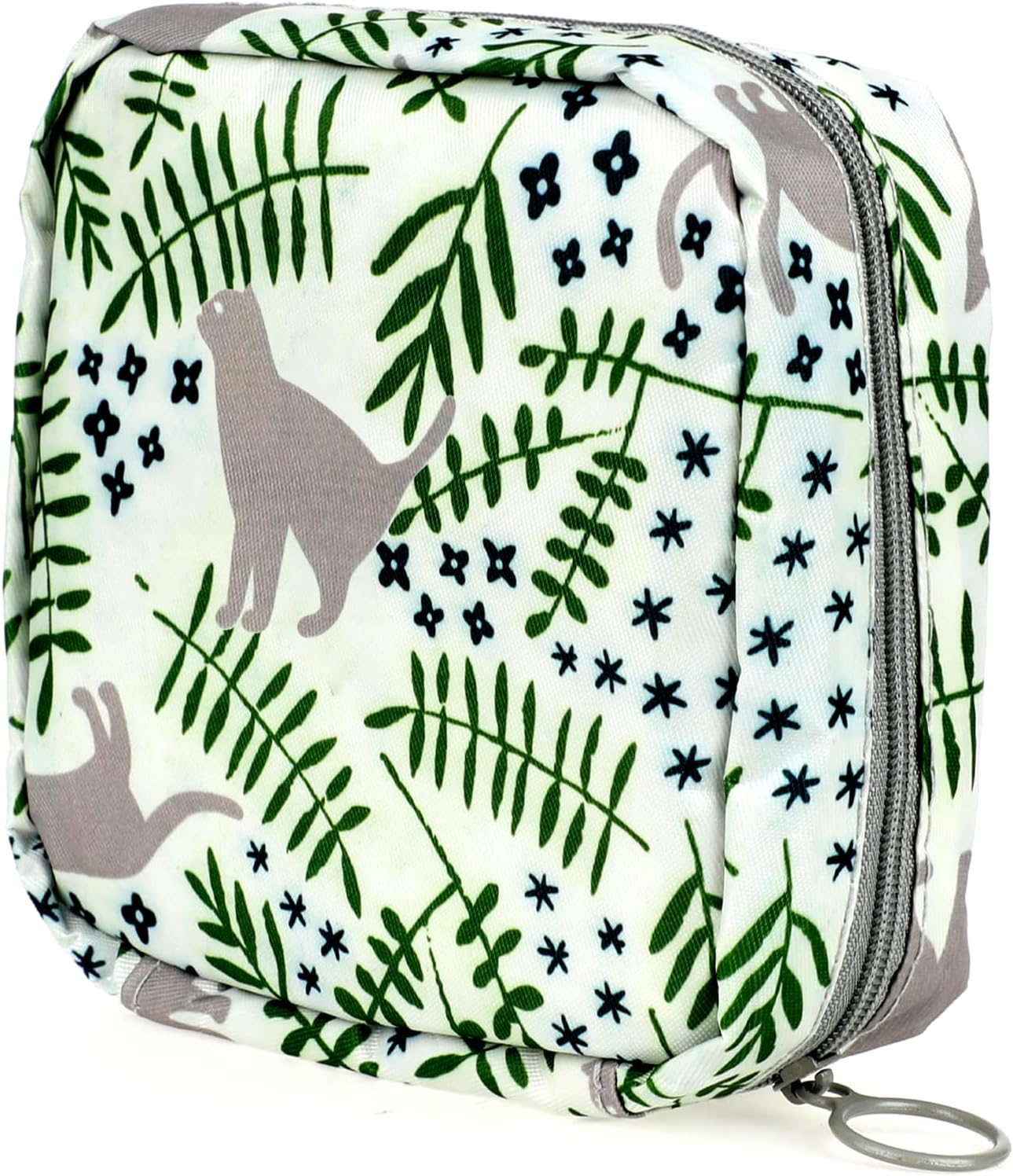 KALIONE Period Pouch - Reusable Menstrual Pad Storage with Zipper, Perfect for Teens and Women on the Go