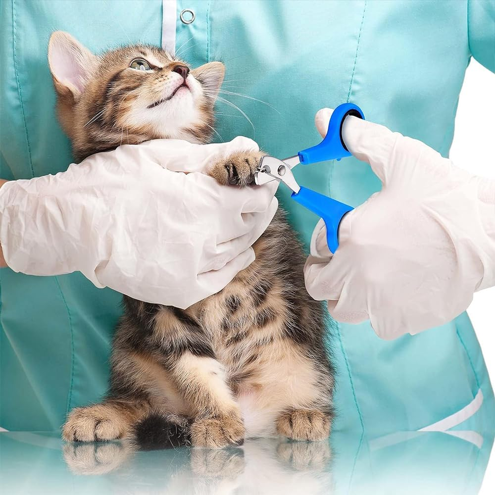 5PCS Cat Bathing & Grooming Set &ndash; Adjustable Anti-Scratch Cat Bathing Bag with Muzzle, Nail Clipper, Tick Remover, Grooming Brush, Pet Shower Mesh Kit for Cats, Dogs & Small Animals image number 4