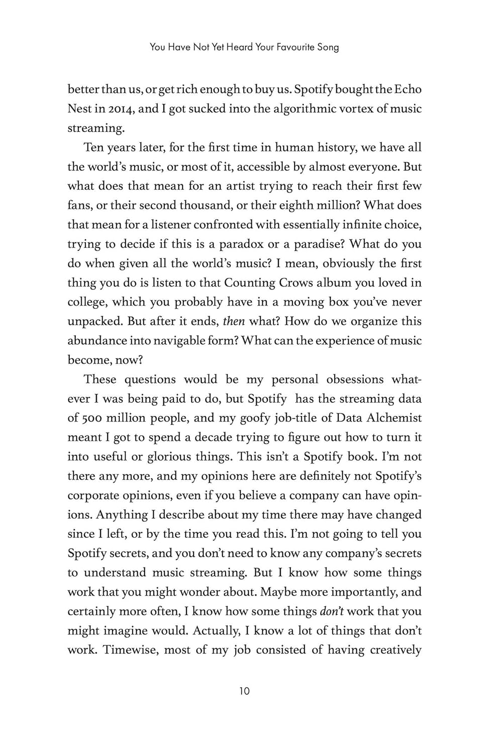 You Have Not yet Heard Your Favourite Song: How Streaming Changes Music image number 3