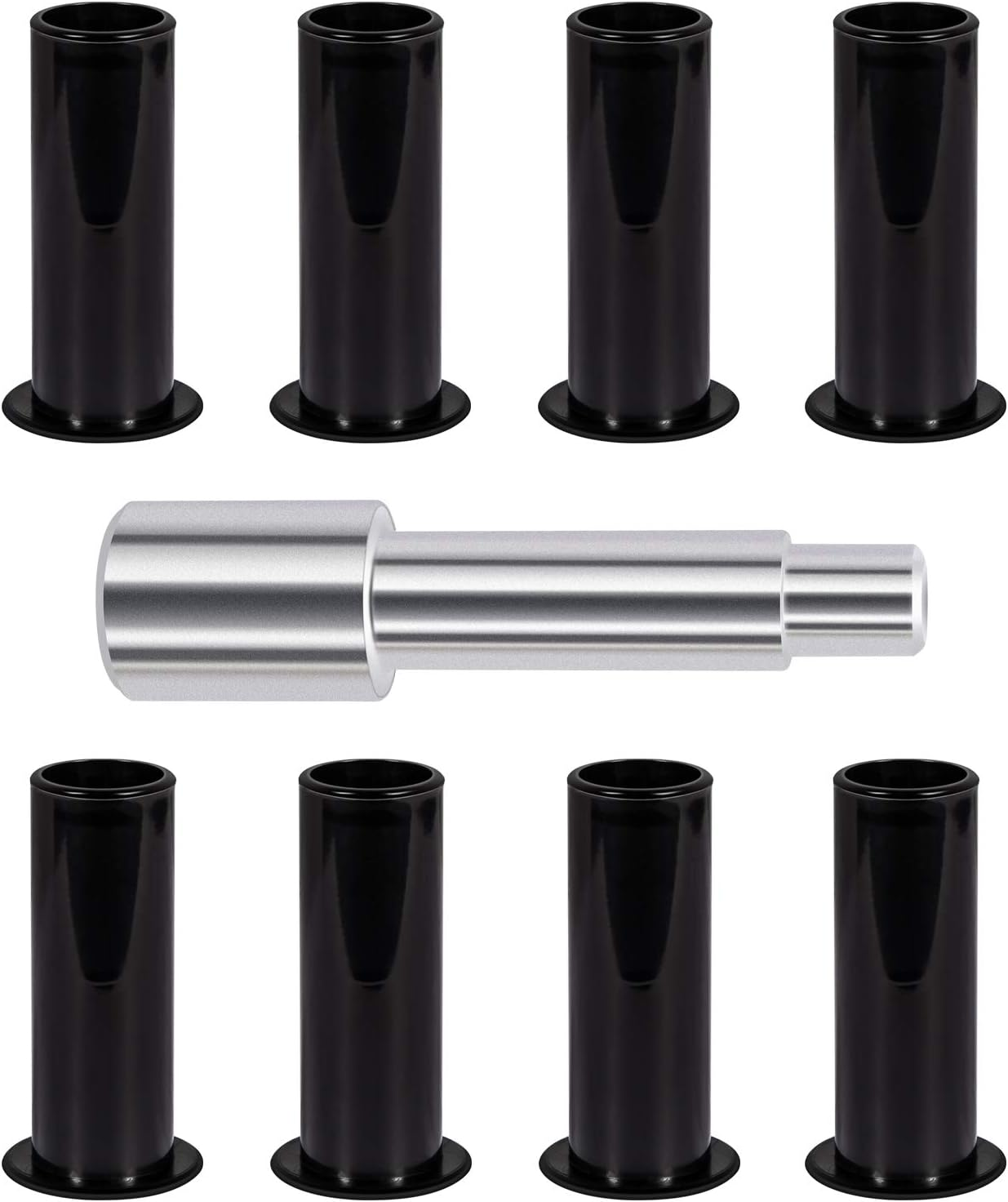 Door Bushing Removal Tool Hinge Liners for Jeep Wrangler JK JKU JL JLU Sports Sahara Freedom Rubicon Unlimited & Gladiator JT 2/4-Door 2007-2020 2021 (9 Pcs) image number 2