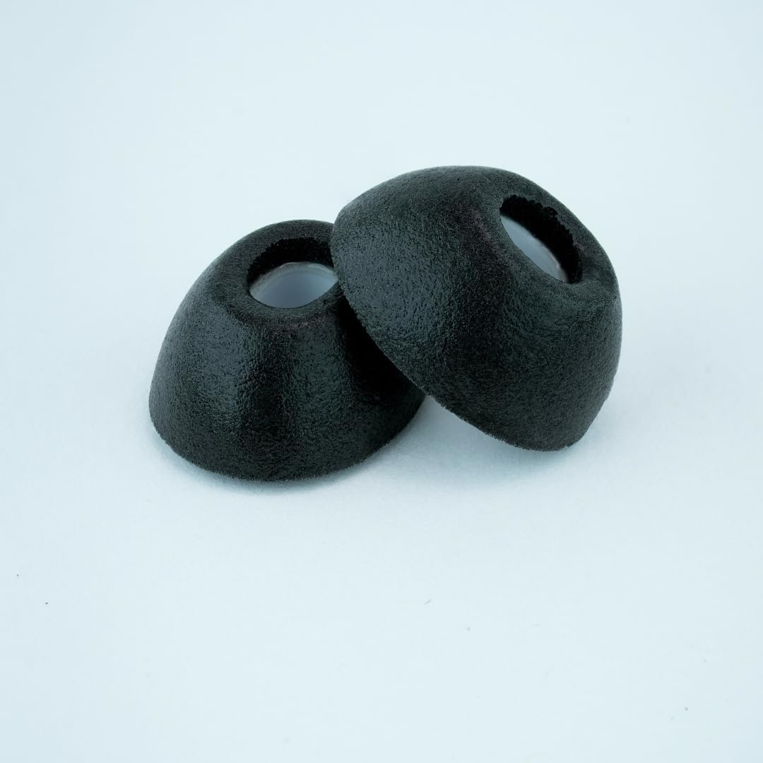 Comply Foam Truegrip Premium Memory Foam Ear Tips for Apple Airpods Pro 1St & 2Nd Gen &ndash; S/M/L, Black (3-Pairs) &ndash; Enhanced Comfort, Secure Fit, Superior Noise Isolation, with Removal and Cleaning Tool image number 3
