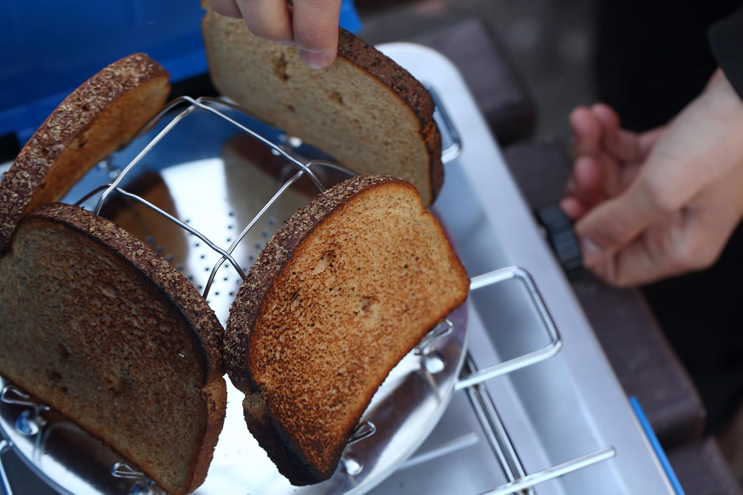 Coghlan'S 504D Camp Stove Toaster, 9", Silver image number 1