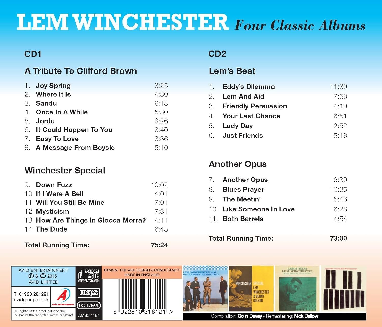 Tribute to Clifford Brown / Winchester Special