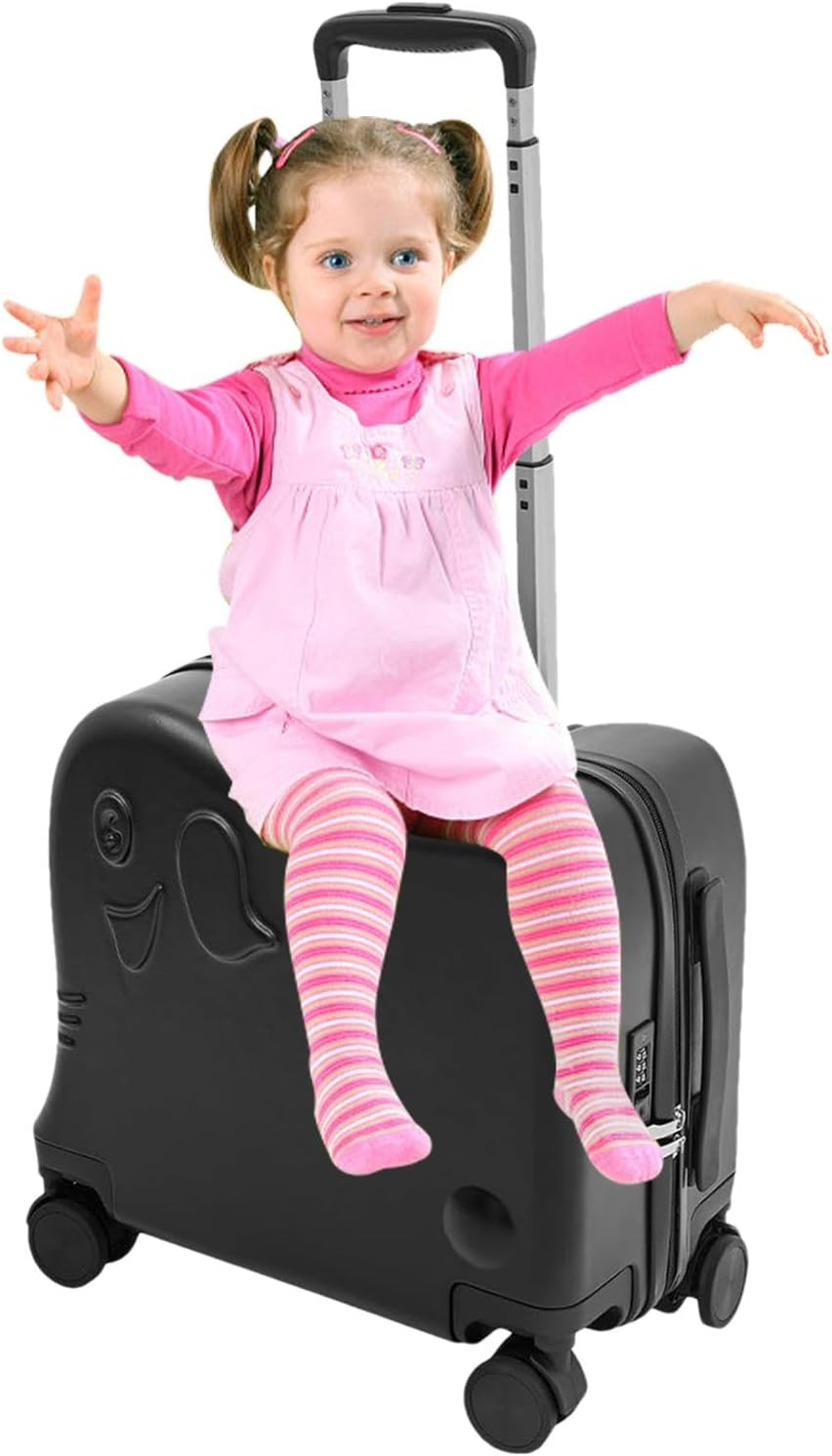 Kids Carry on Luggage, Rolling Kids Suitcase, Toddler Carry on Bag, Cute Children Suitcase, Kids Luggage with Wheels, Multipurpose Kids Luggage, Children'S Travel Suitcase, Kids Travel Carry On, image number 3