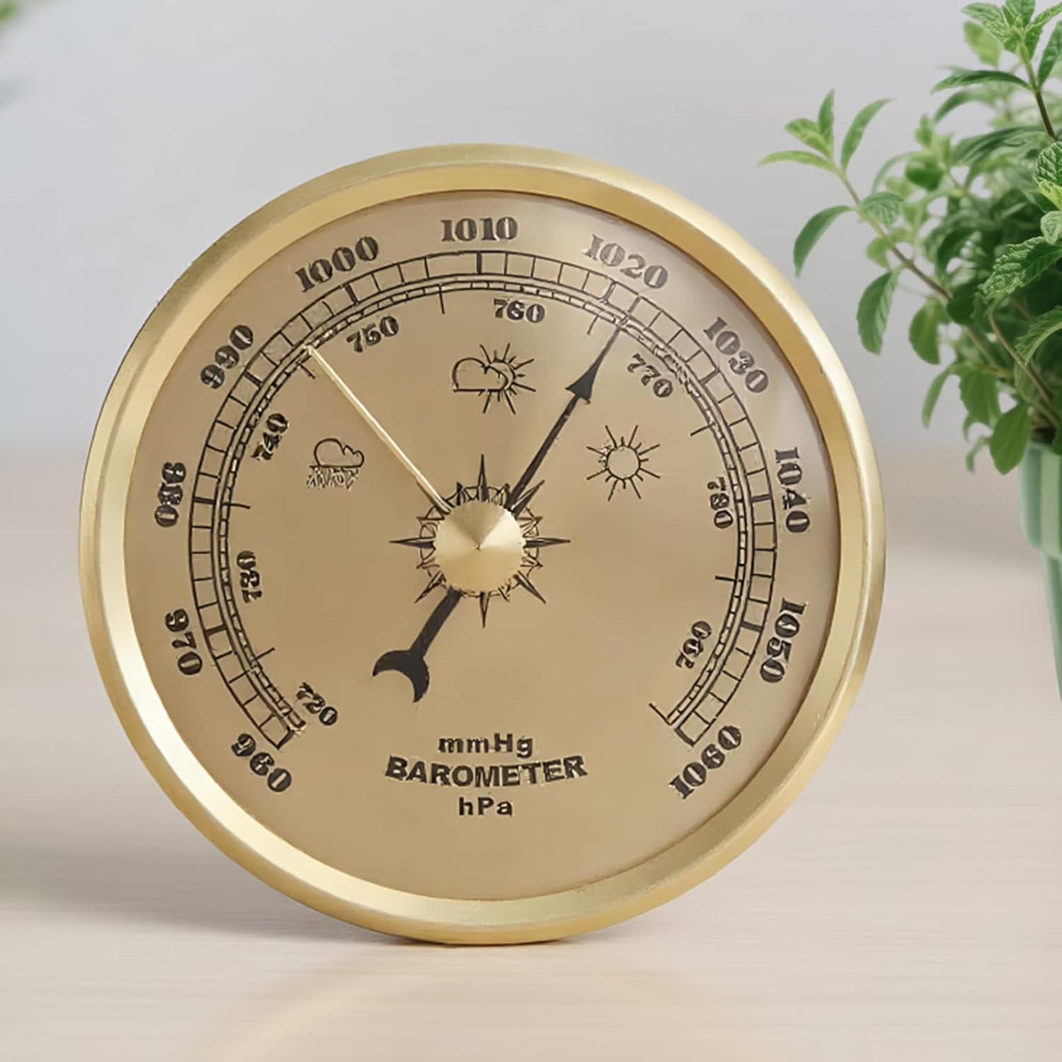 Barometer Outdoor | Weather Indicator for outside | Outdoor Barometer for Women Men Fisherman Hiking Fishing Hunting Lake Surfing Boating Camping image number 4