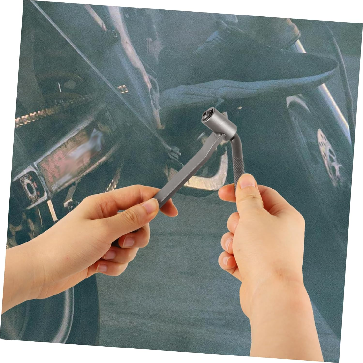 PAMINGONO Motorcycle Engine Valve Screw Tool Wrench for Easy Adjustment Compatible Various Models Essential Maintenance Equipment for Motorcycle Enthusiasts Engine Performance image number 4