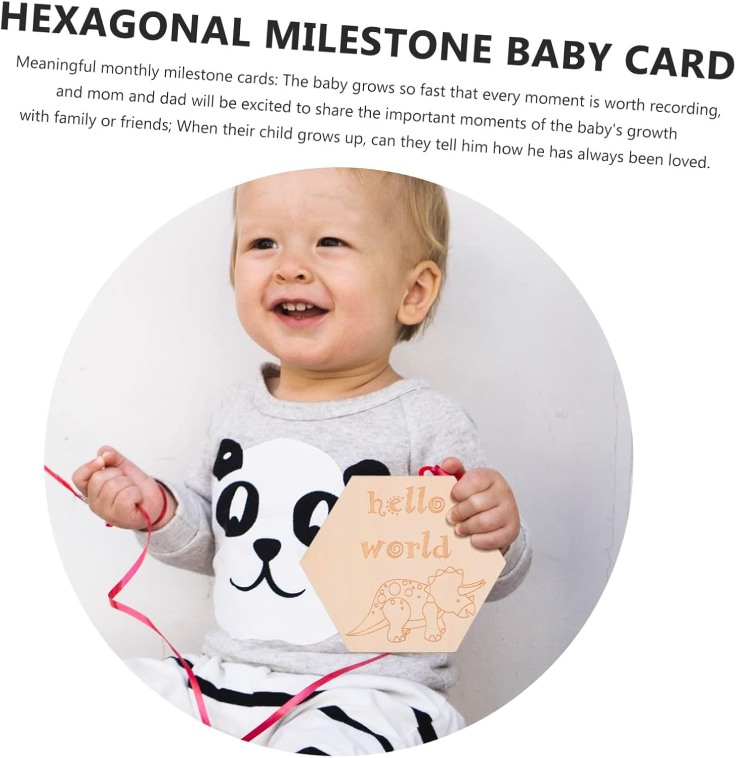 14Pcs Milestone Blocks Newborn Photography Props Monthly Growth Cards Safe Material Keepsake for First Year for Showers image number 4