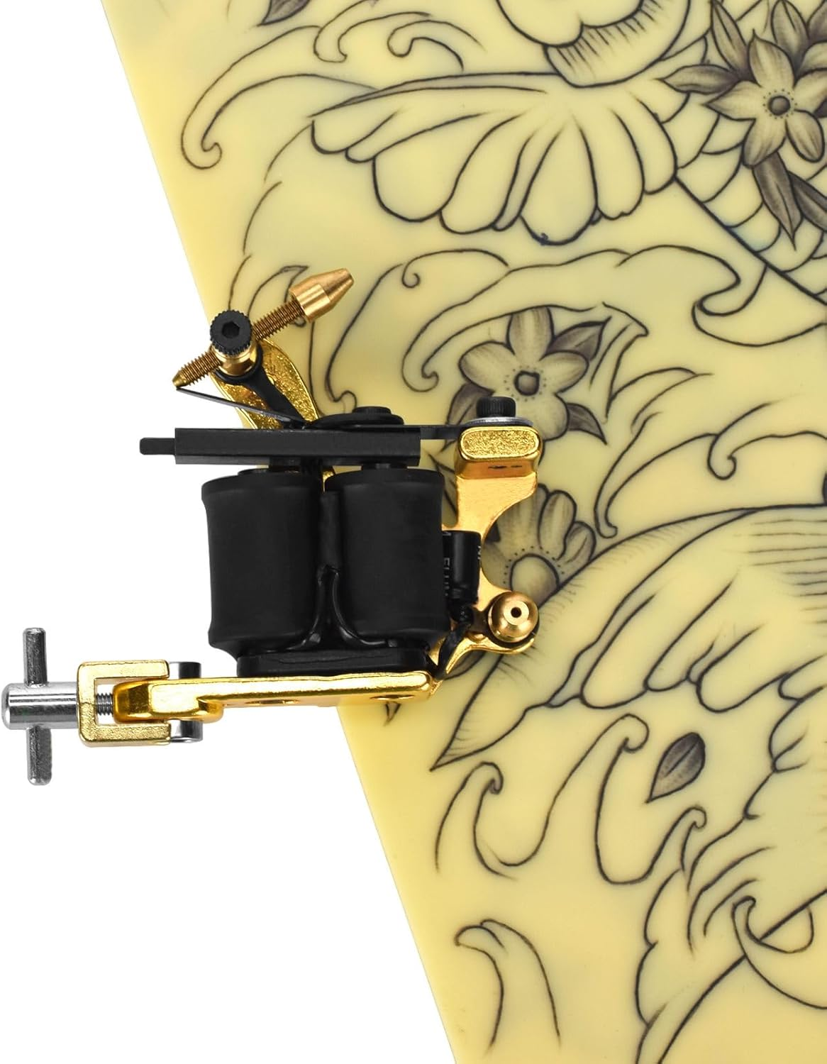 ATOMUS 10 Wrap Coil Tattoo Machine for Lining - Zinc Alloy Body Precision Tattoo Gun for Artists