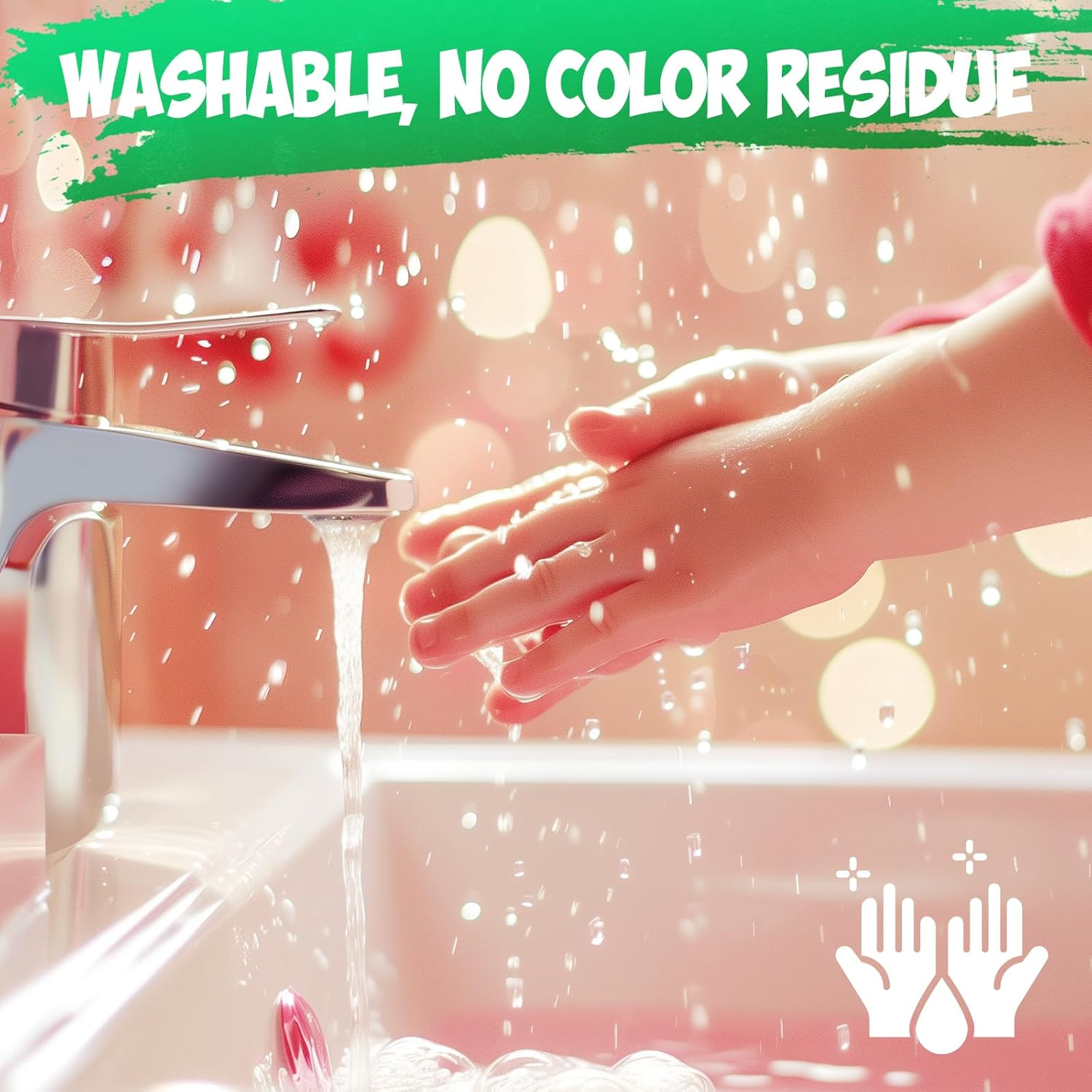 Nsxsu 12 Colors Face Paint for Kids, Washable Tempera Paint Sticks for Toddlers and Students, Quick Drying Body Paint for Birthday Makeup Party Supplies, Mess Free Kids Girls Boys Face Painting Kits image number 3