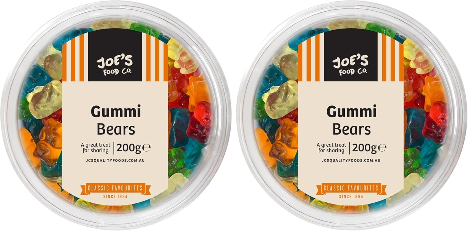 JOE'S FOOD CO GUMMI BEARS, 200G image number 1