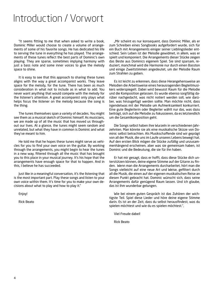 Song Classics for Solo Guitar - Arranged by Dominic Miller image number 3