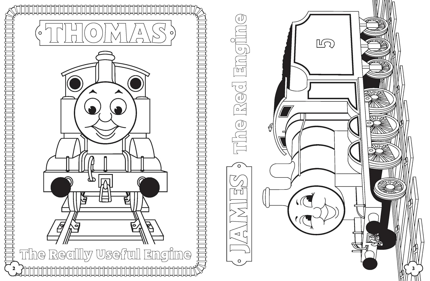 Thomas & Friends: Colouring Book image number 3