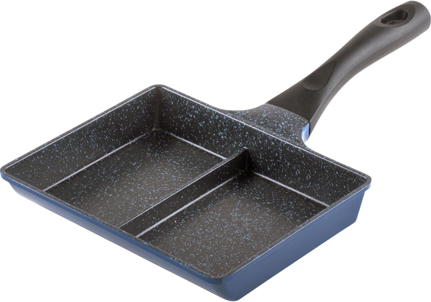 Wahei Freiz RB-1296 Bento Box, Cooking 2 Items Simultaneously, Divided Frying Pan, 5.9 X 7.5 Inches (15 X 19 Cm), 2 Sided Frying Pan, Induction Compatible, Gas, Time Saving, PFOA Free, Fluorine Resin image number 4