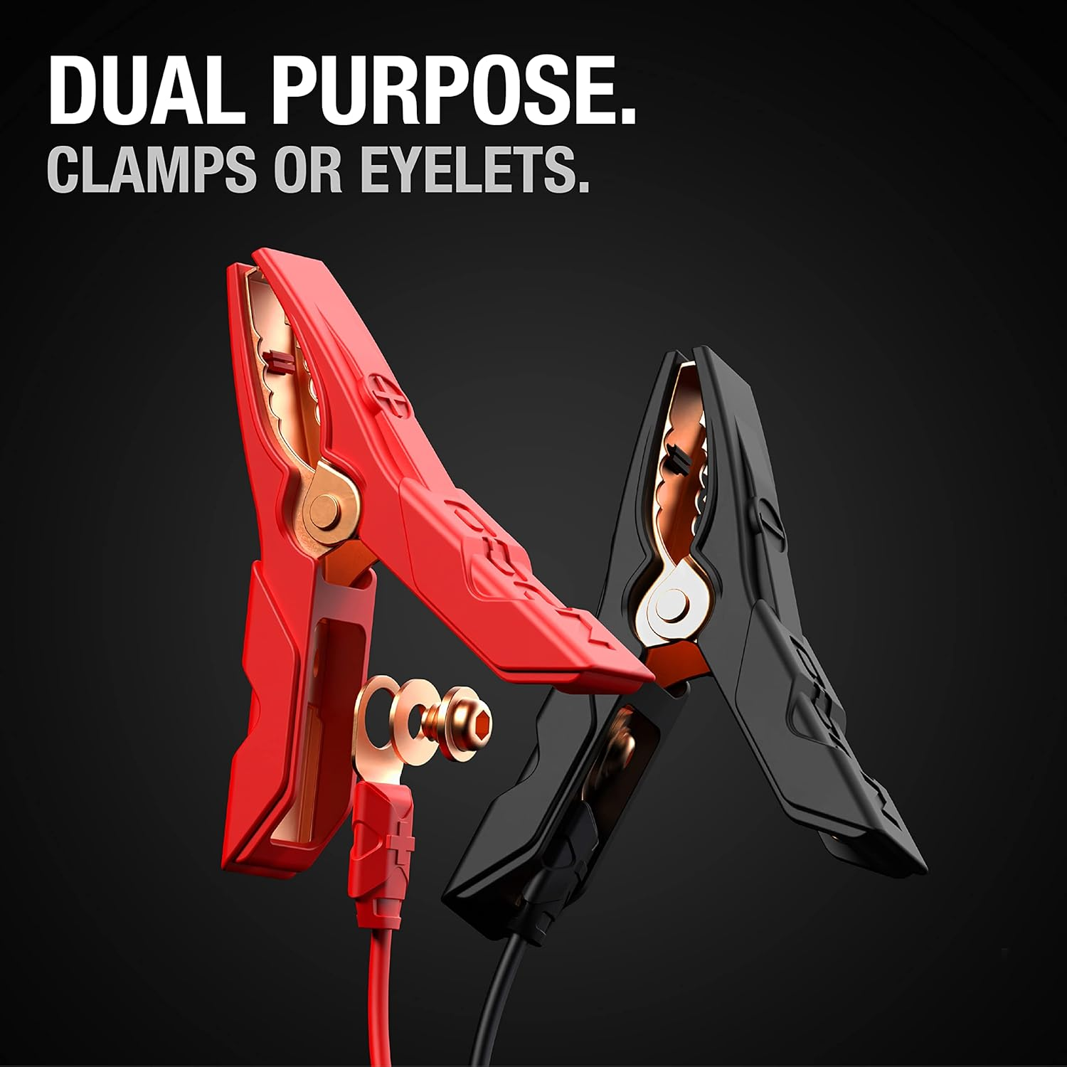 NOCO GC014 XL X-Connect Battery Clamp Accessory for NOCO Genius Smart Battery Chargers image number 3