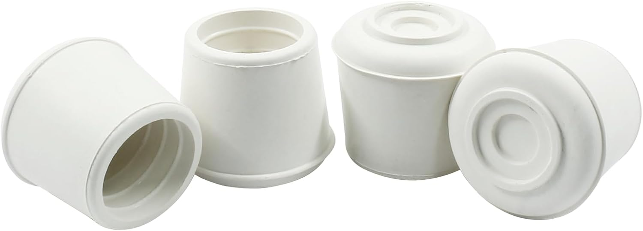 16Pcs 5/8 Inch (16Mm) Chair Leg Tips Caps, round Rubber Non-Slip Folding Chair Leg End Caps Black Furniture Table Feet Caps Floor Protector Cover for Hardwood Floors image number 5