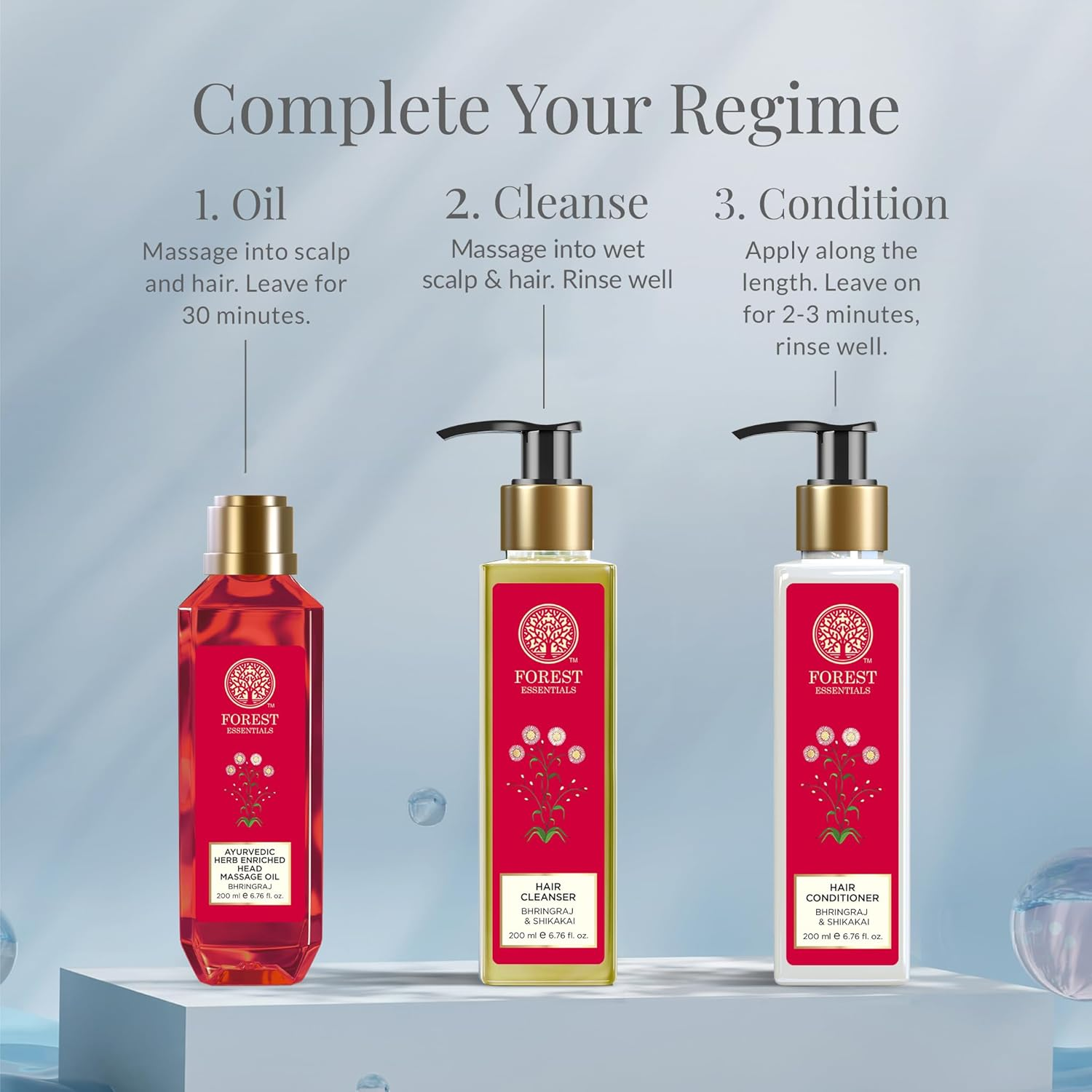 Forest Essentials Hair Conditioner, Bhringraj and Shikakai, 200Ml