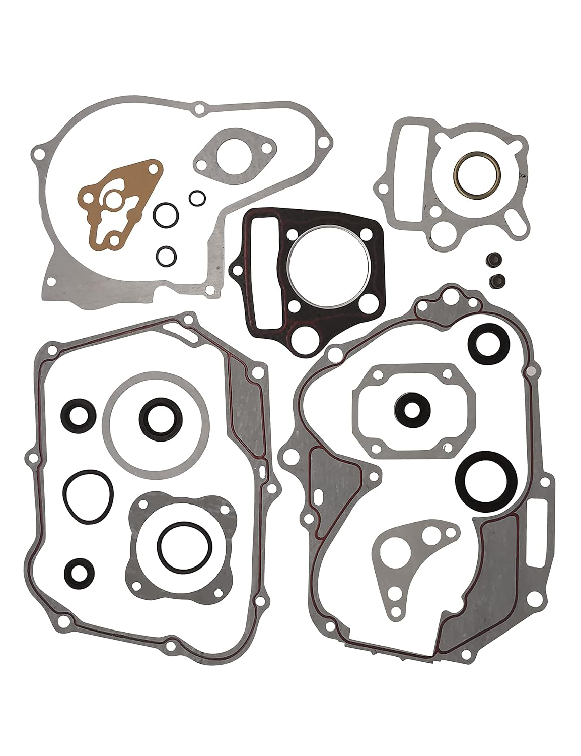 YAMAKATO Gasket Kit for Chinese 107Cc 110Cc 125Cc Honda Engine Coleman SSR Apollo Coolester ATV Dirt Bike Go Kart Quad 4 Wheeler Dune Buggy 1P52FMH image number 6