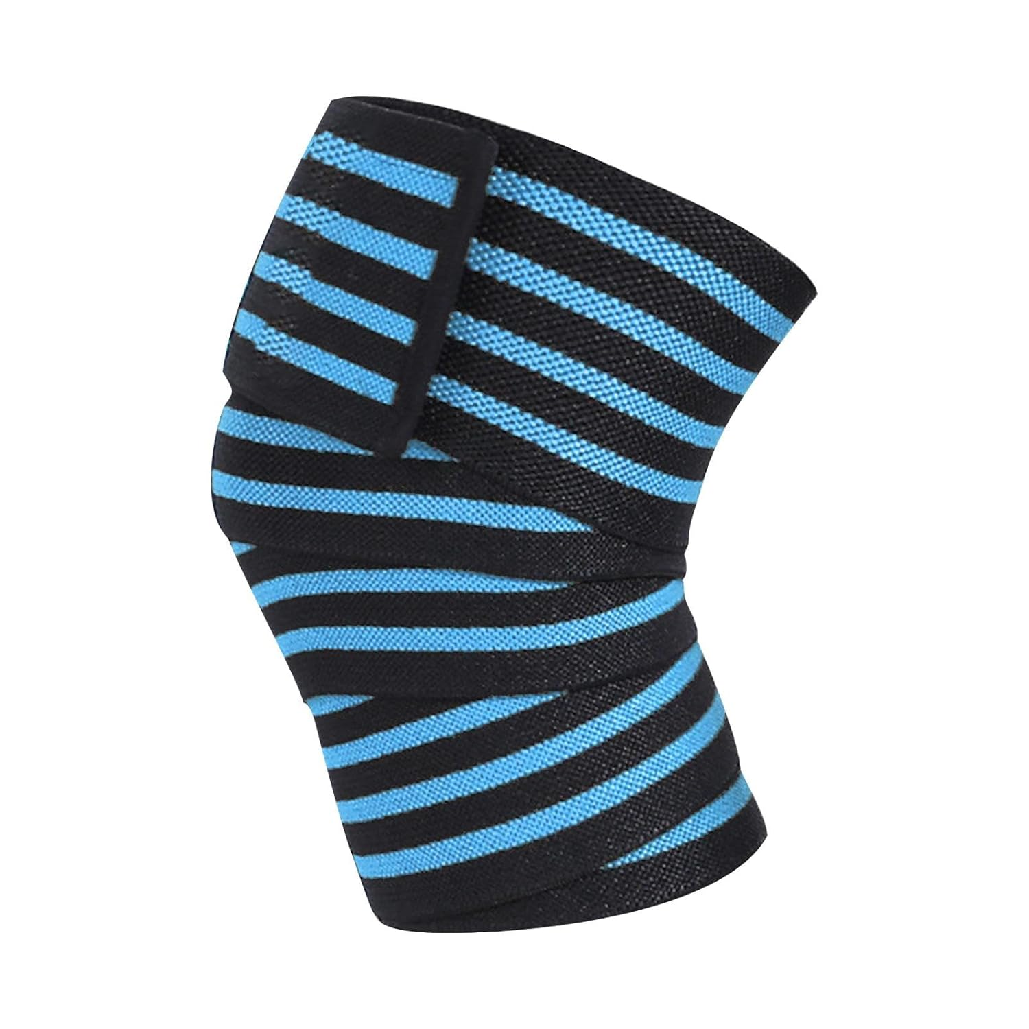 Gym Knee Support | Weight Lifting Knee Sleeves - Knee Straps, Gym Knee Brace, Elastic Knee Compression Sleeve for Men & Women