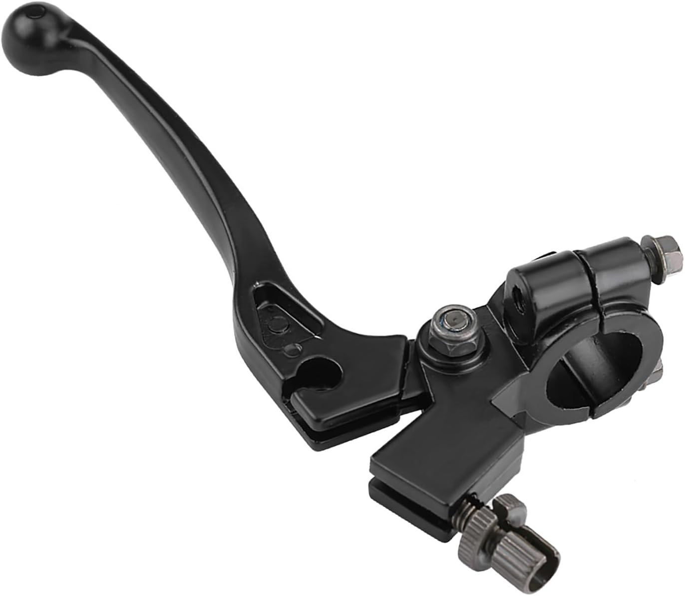 Clutch Lever Clutch Handle Control for Dirt Pit Bike 22Mm 7/8In Handlebar Folding Lever with Perch Adjuster 8Mm Black Aluminum image number 2