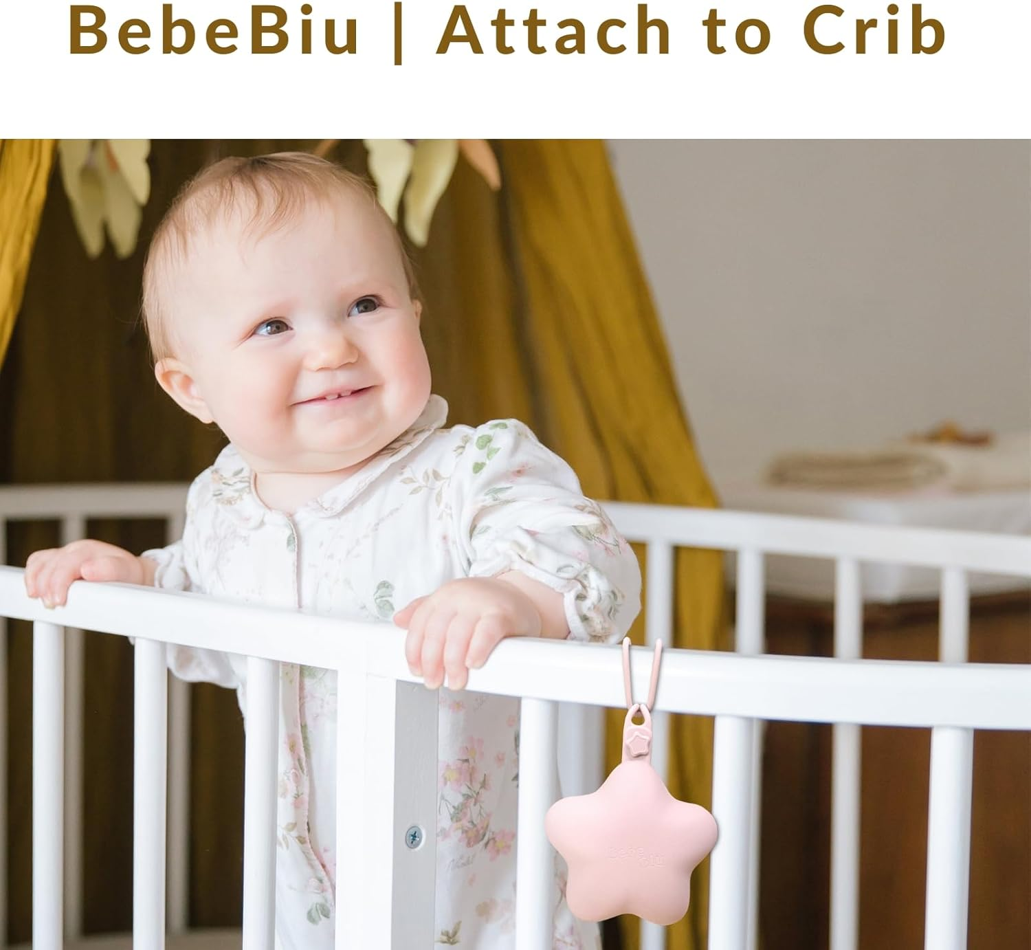 Bebebiu 2 Pack Pacifier Holder Case - Cute Portable Silicone Pacifier Storage Case for On-The-Go, Travel & Nursery - Ideal for Moms & Babies (Cream/Sage) - Blush/Pale Mauve image number 4