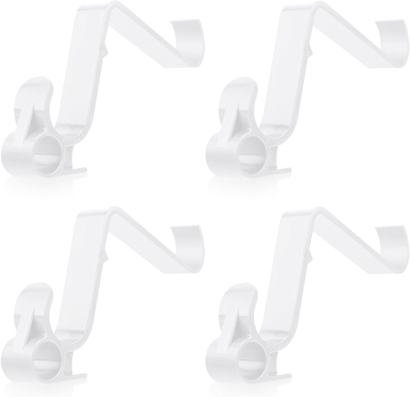 4Pcs Hooks for VW California, Hooks with Multifunctional Eyelet for VW California Beach Ocean Coast Comfortline T5 T6 T6.1 VW California Accessories (Black)