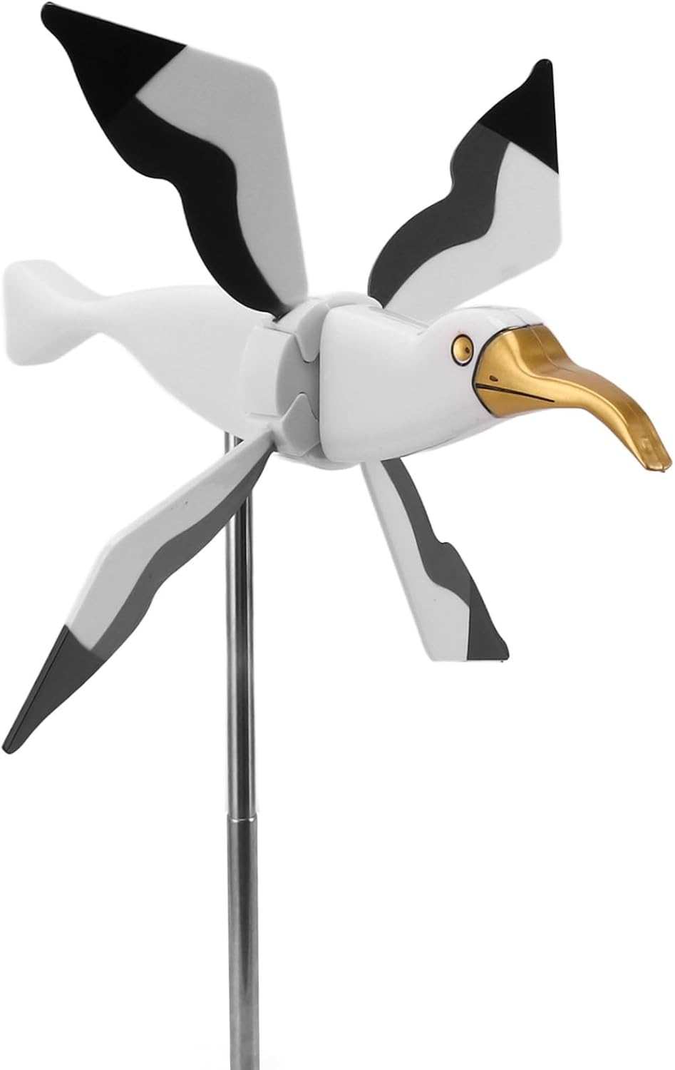 Flying Seagull Windmill Garden Spinner Lawn Ornament Asuka Series Whirligig for Outdoor Yard Decorations Enhance Your Garden with a Unique Wind Powered Art Piece Ideal for Adding A