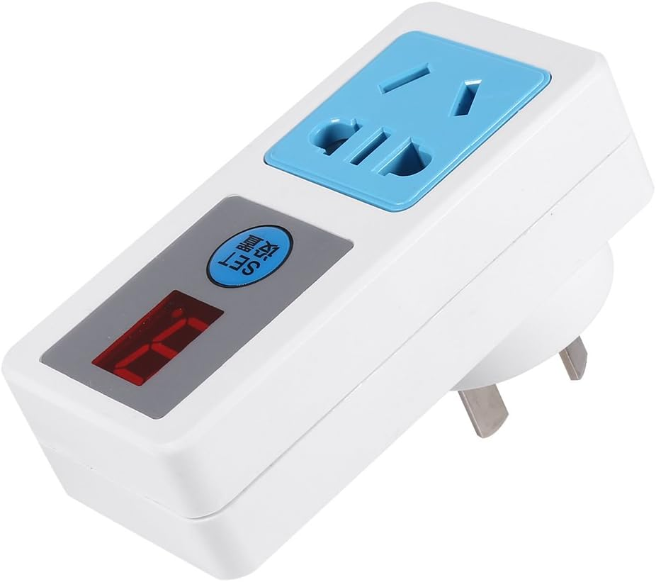 Timer Plug, Electric Timer Socket, Home Appliances Digital Timing-Switch Energy-Saving Two Modes for Water Heaters Water Dispenser(9 Hours (Single Digital Tube)) image number 2