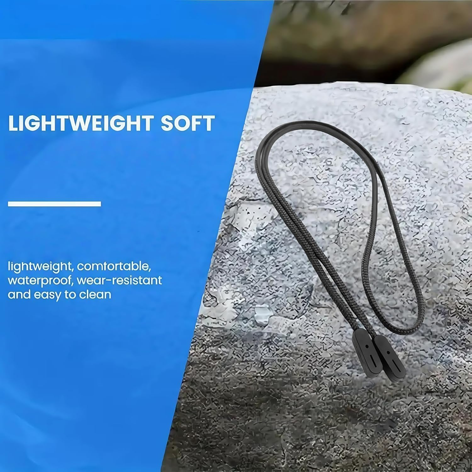 Gerhua 2Pcs Secure Glasses Cord,Glasses Lanyard,Spectacles Cord,Glasses Strap,Glasses Chain for Women and Men,Sunglasses Chain,Glasses String,Sunglasses String,Glasses Accessories,Glasses Neck Strap image number 5