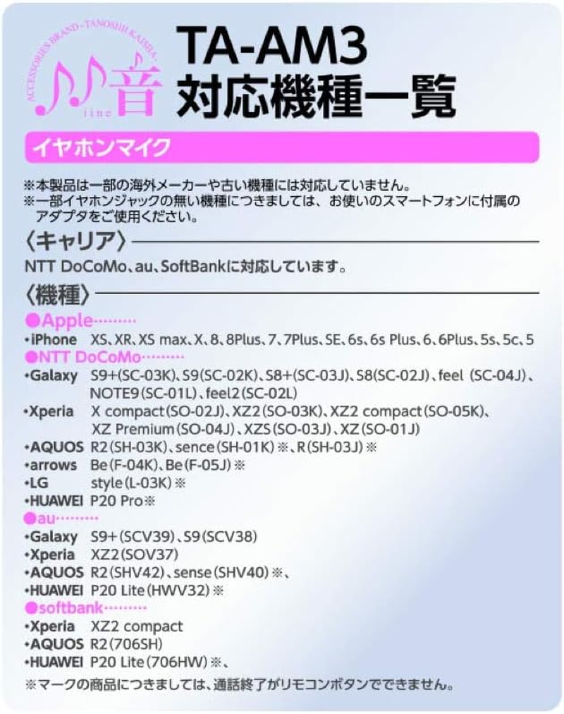 TA-AM3 CBL Aluminum Earphone Microphone with Good Sound, Cerulean Blue