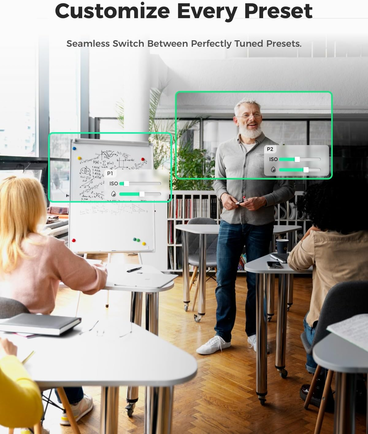 OBSBOT Tiny SE 1080P 100FPS Webcam for PC, AI Tracking PTZ Streaming Camera with 1/2.8" Sensor, Gesture Control, Dual ISO, Staggered HDR, Web Camera for Desktop Computer, Laptop, Meeting, Video Calls image number 4