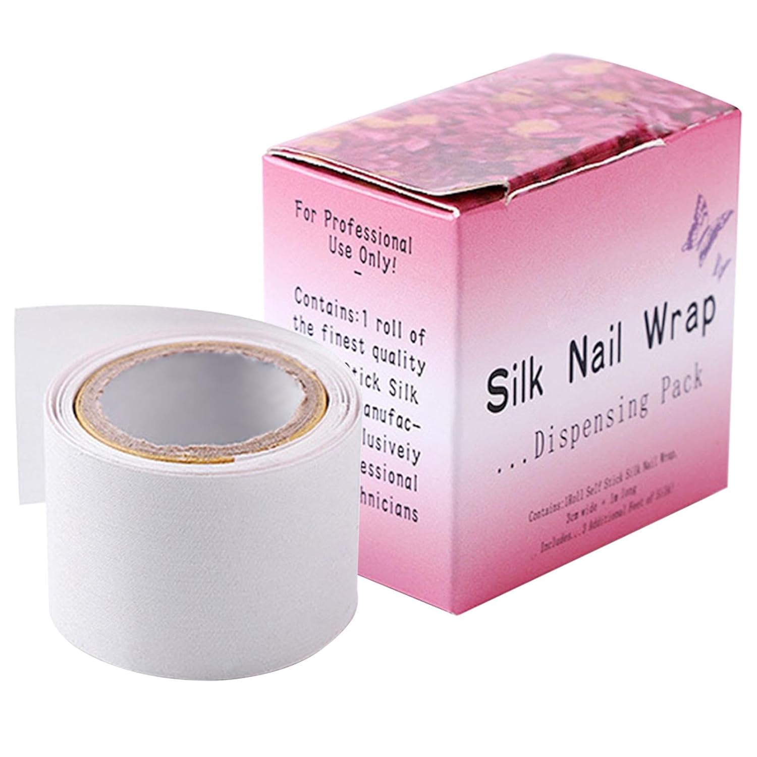 Nail Wrap - Nail Repair Silk Wrap | anti Damage Nail Artt Tool, Adhessive Nail Strengthening Wrapp, Excellent Quality Nail Artt Wrap, Silk Nail Wrap for Home Use and Salon image number 6