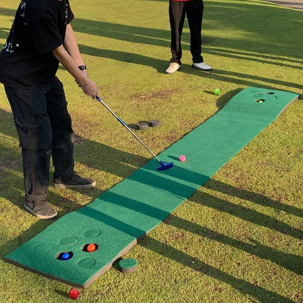 KOFULL New Glow-In-The-Dark Golf Balls with 12-Minute Reset Timer, Super Bright LED Light up Golf Balls - with 4 Leds Core - Great for Night Golf, Backyard Putting Green, Gifts image number 6