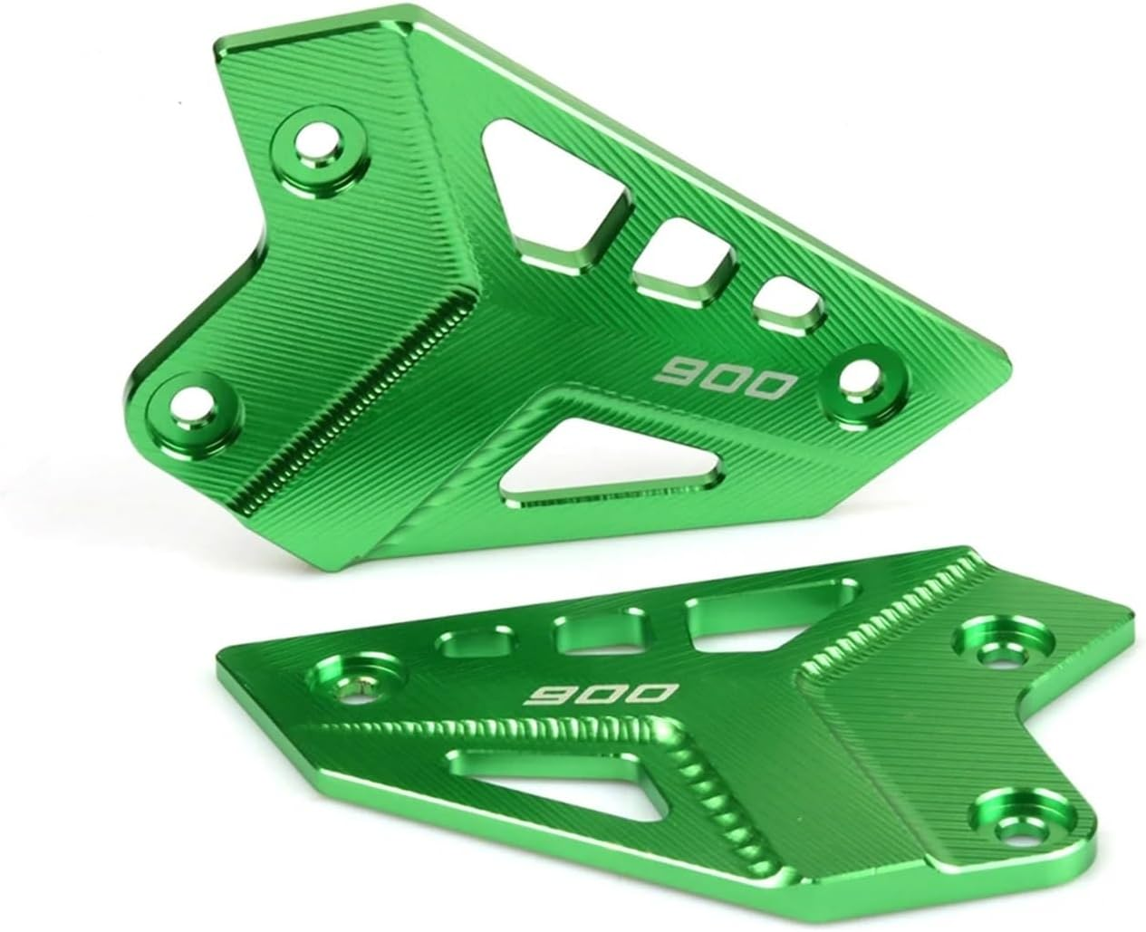 Compatible with Z900 Z 900 2017-2023 2022 2021 2020 Motorcycle Accessories Footpeg Footrest Rear Set Heel Plates Guard Protector (Size : Titanium) image number 2