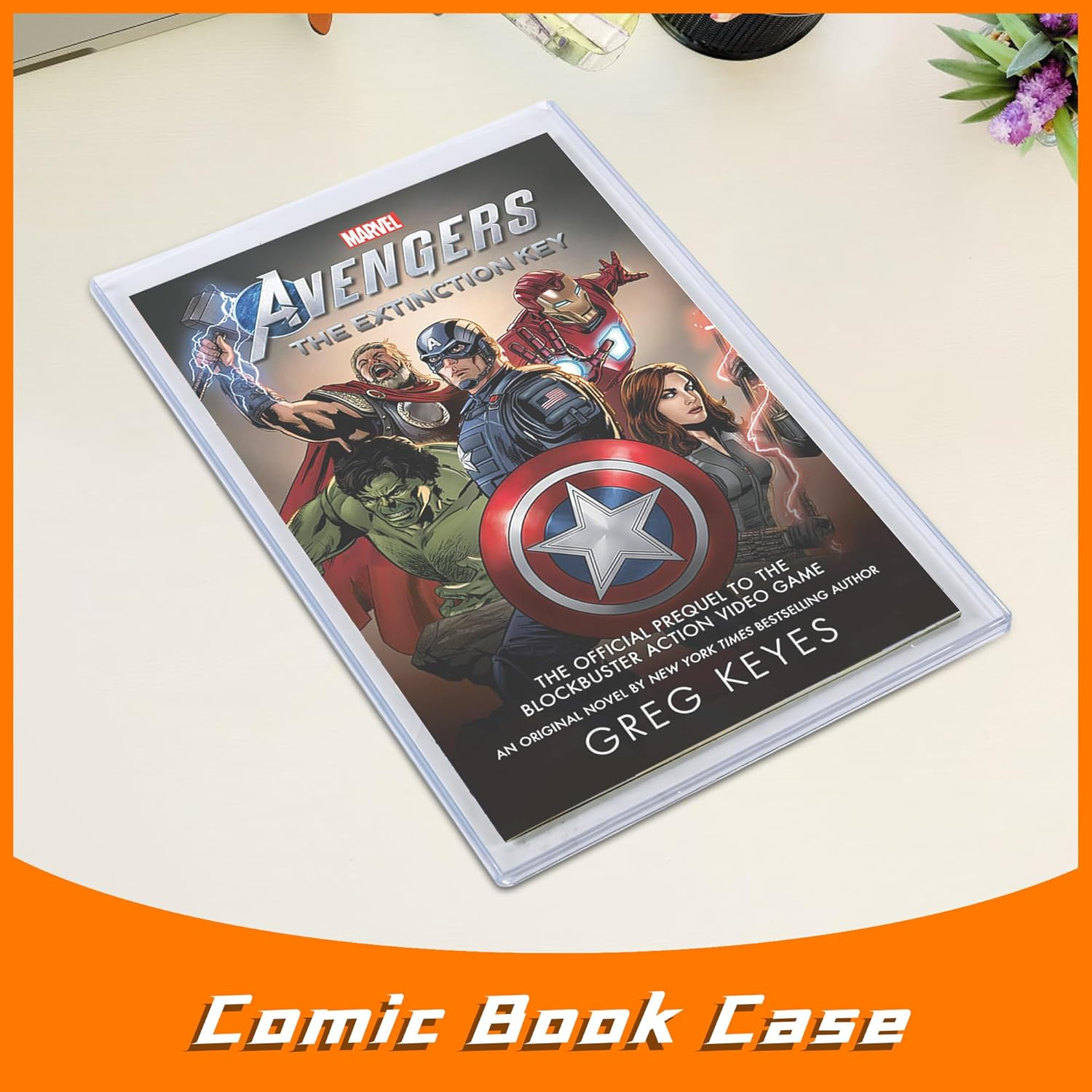 BEELUCK Comic Book Top Loaders, 10 Pack Comic Book Protector Hard Case Clear PVC Comic Book Display for Silver Age and Current Comics image number 2