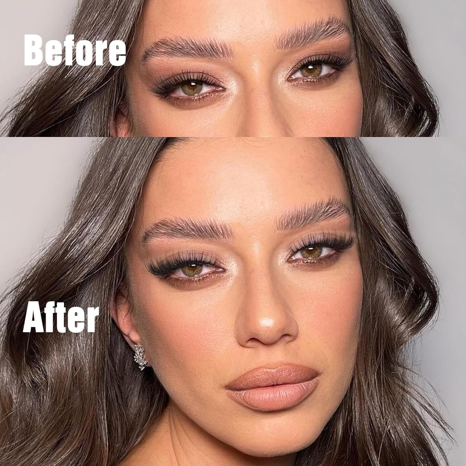 Natural Lash Extension Kit 240Pcs Lash Clusters Kit Eyelash 8-16MM Individual with Bond and Seal Glue and Eyelash Tweezers DIY at Home by Chilvure image number 2