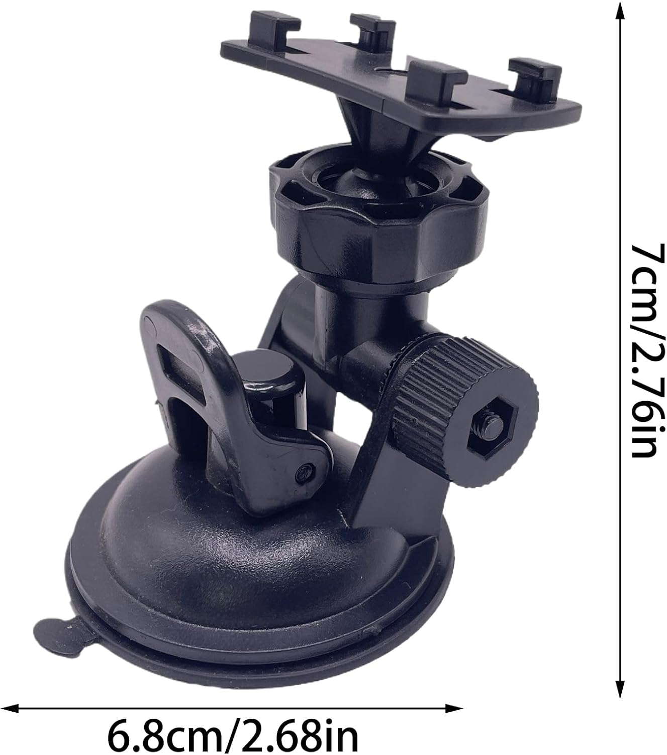 Suction Cup Camera Mount, Dash Cam Windshield Mount, Adjustable Angle, Quick Release, Automobile Interior Accessories for Windshield Window - 55Mm image number 6