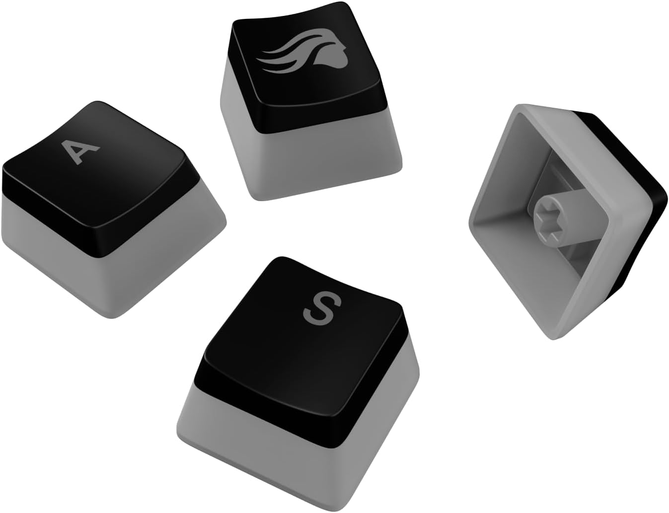 Glorious Gaming - GPBT Aura RGB Keycaps: Pudding Style Keycaps, Double Shot PBT, Translucent Design, Fits 100%, 75% 65% 60% Custom Mechanical Keyboards, Fits ANSI, ISO, Windows & Macos, English (US) image number 7