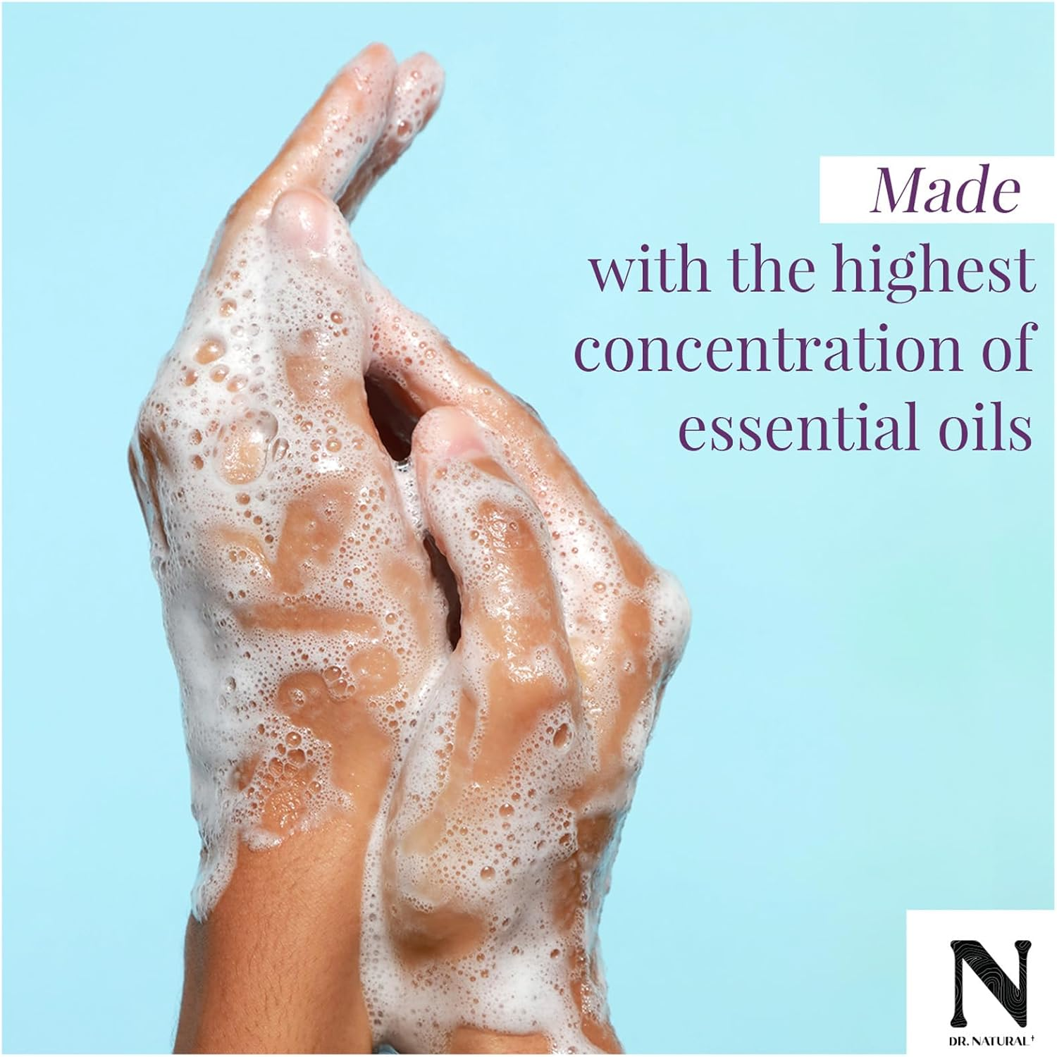 Dr. Natural Castile Body Lotion, Almond, 473 Ml - Plant-Based - Paraben-Free, Sulfate-Free, Cruelty-Free - Made with Organic Shea Butter - Non-Greasy - Body Lotion for Dry Skin image number 1