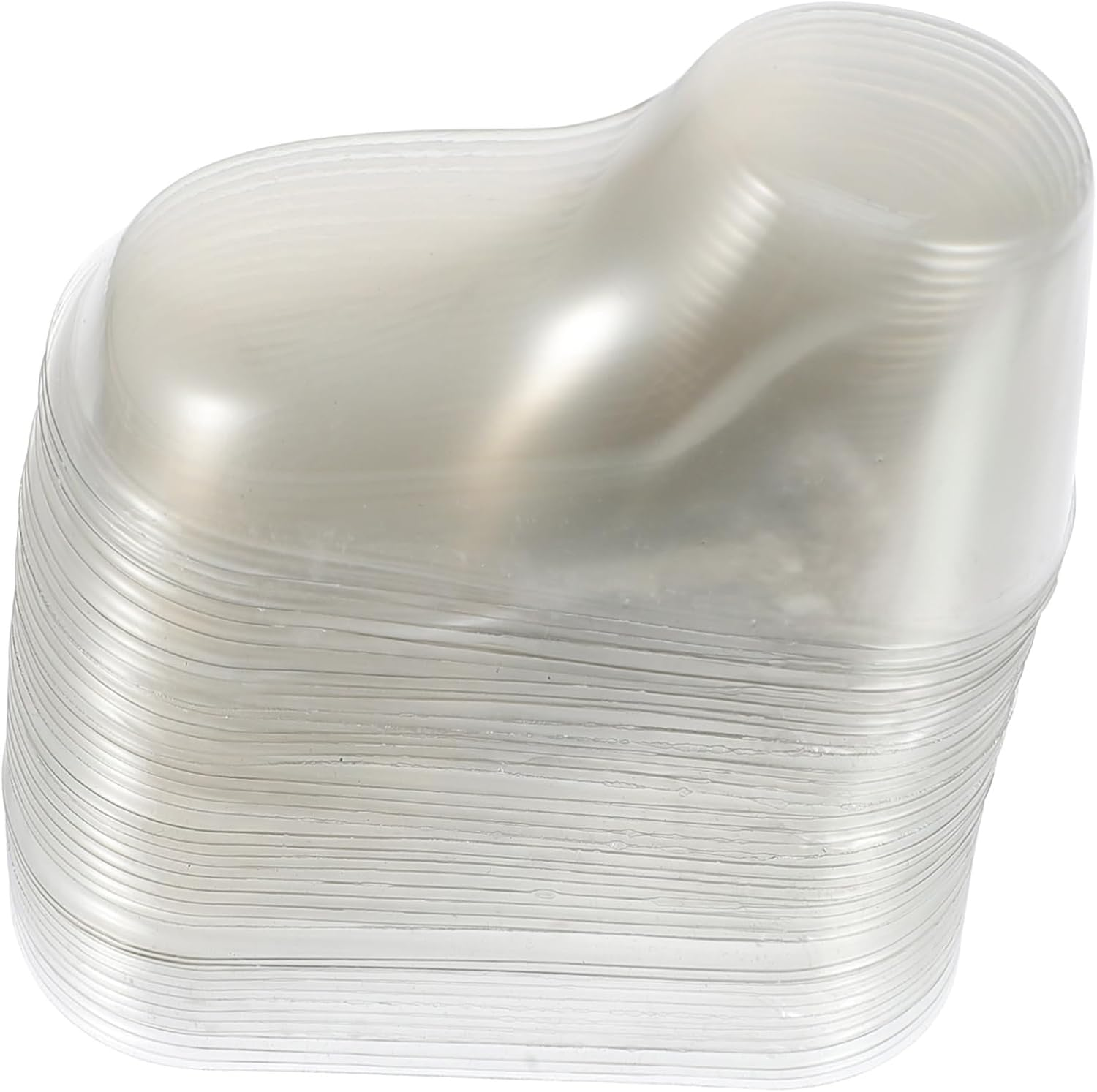 Happyyami 40Pcs Shoe Stretch Boy Girl Shoes Display Stands Plastic Feet Socks Display Holders for Slippers and for Wardrobe Made of PVC Material image number 3