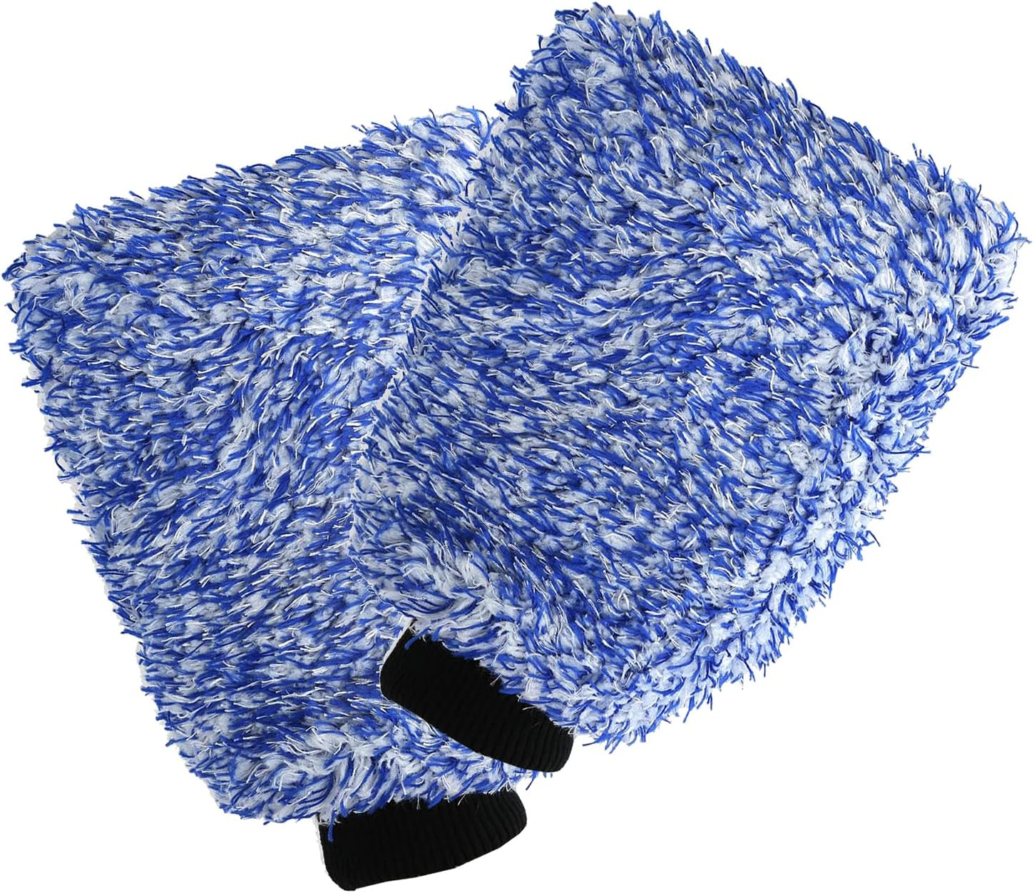 Car Wash Mitt 2 Pack, Premium Microfiber Car Wash Gloves, Scratch Free Wash Mitt for Cars, Super Absorbent, Machine Washable-Ruibex image number 4