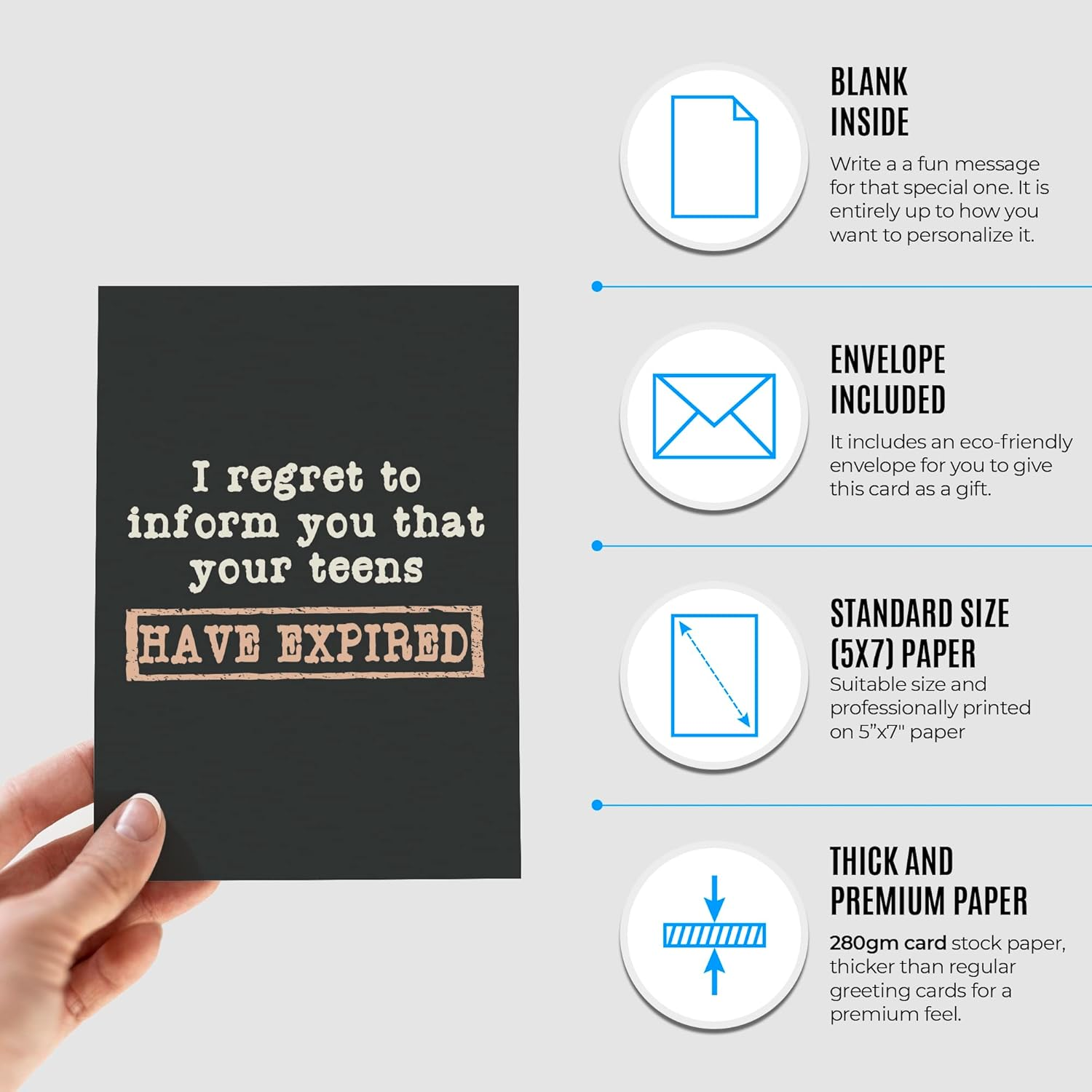 Funny 20Th Birthday Card for Daughter - Happy 20Th Birthday Card for Son - 20Th Bday Card for Niece, Nephew - 20 Years Old Card for Men, Women - Joke 20Th Birthday - Teens image number 3