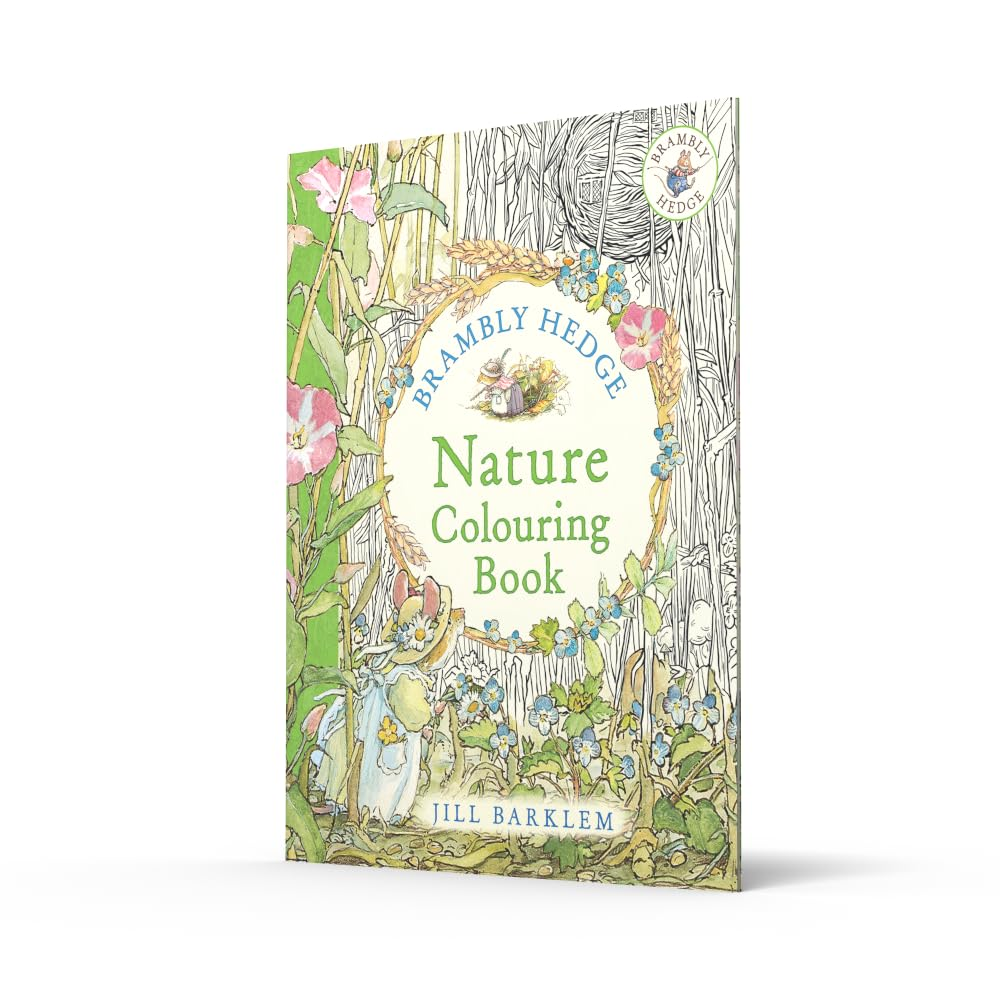 Brambly Hedge Nature Colouring Book: Enter the Cosy World of Brambly Hedge with This Perfect Colouring Book for Relaxation for All Ages image number 5