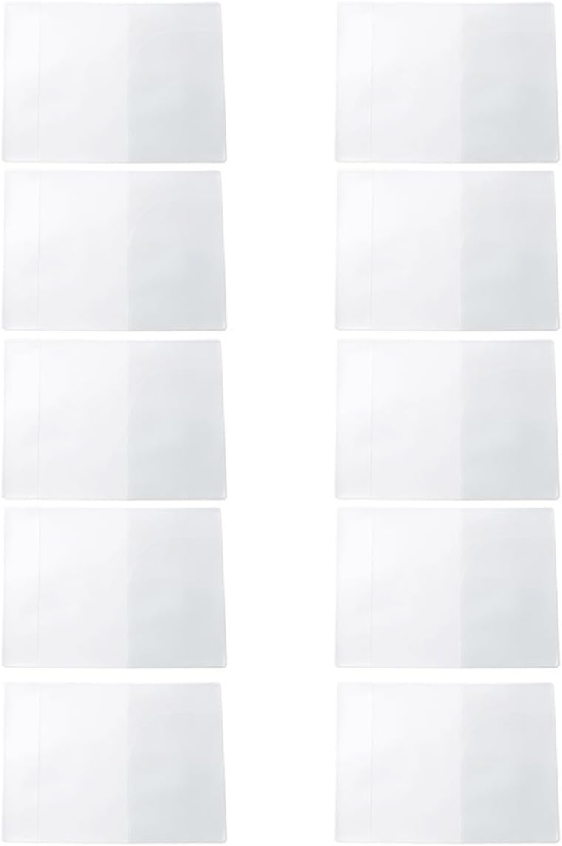 Totority 20Pcs Matte Passport Covers with Card Slots Travel Document Holders Thickened Passport Protectors for Travel Essentials and Id Organizer