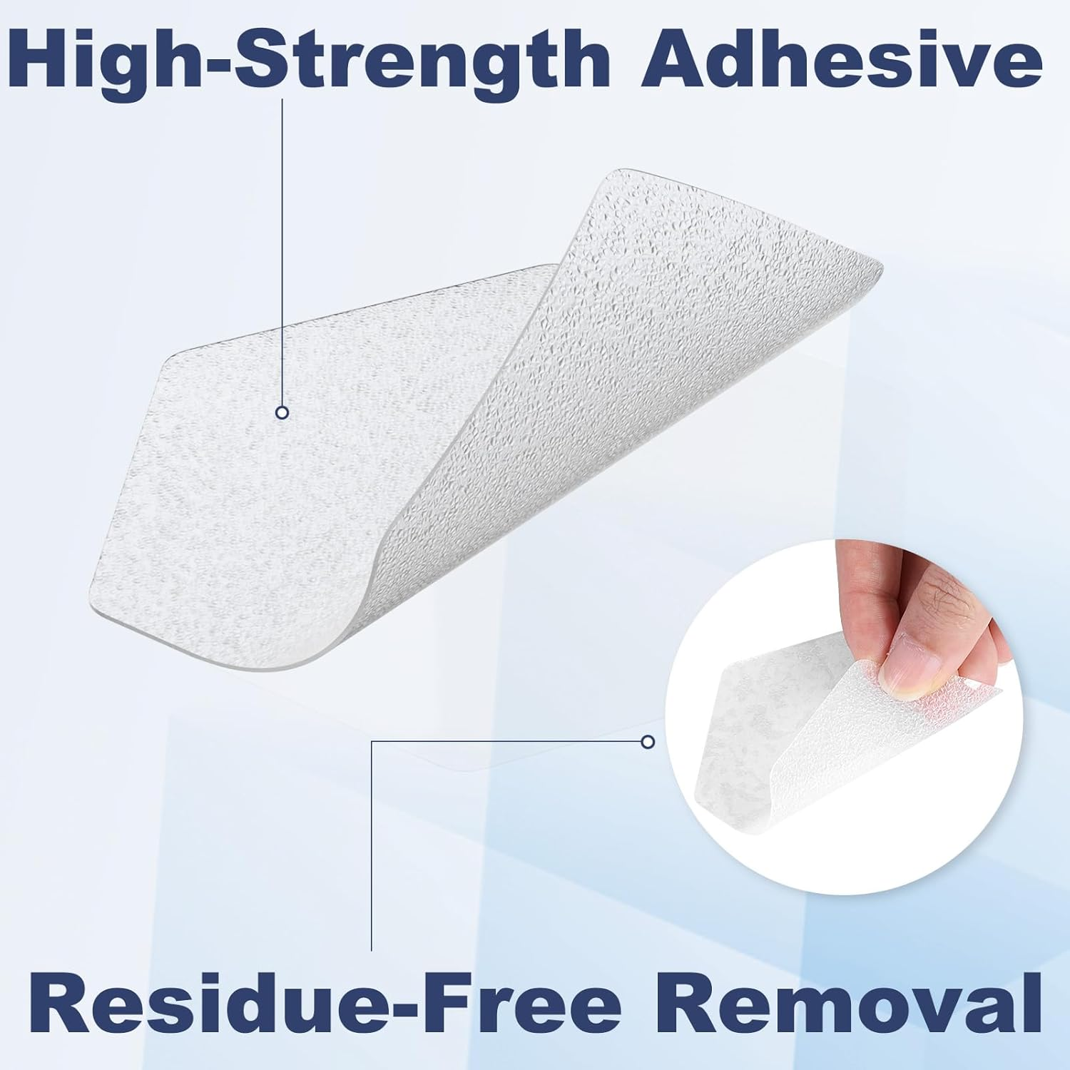 Gecork 28 PCS Shower Floor Non Slip Stickers with Strong Adhesive, Invisible & Durable anti Slip Shower Stickers with Scraper for Bath Tub, Pools and Stairs,Hexagon image number 5