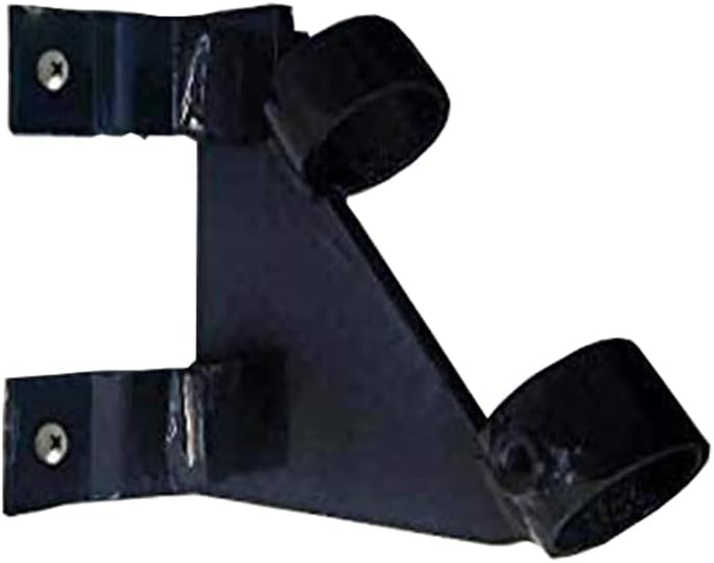 Flagpole Mount Bracket Fit for Balcony Railing Flag Pole Holder Clamp,No Drilling Flag Pole Holder for Railing,Flag Pole Holder Adjustable,Multi-Position Flag Pole Mounting Bracket（Black image number 5