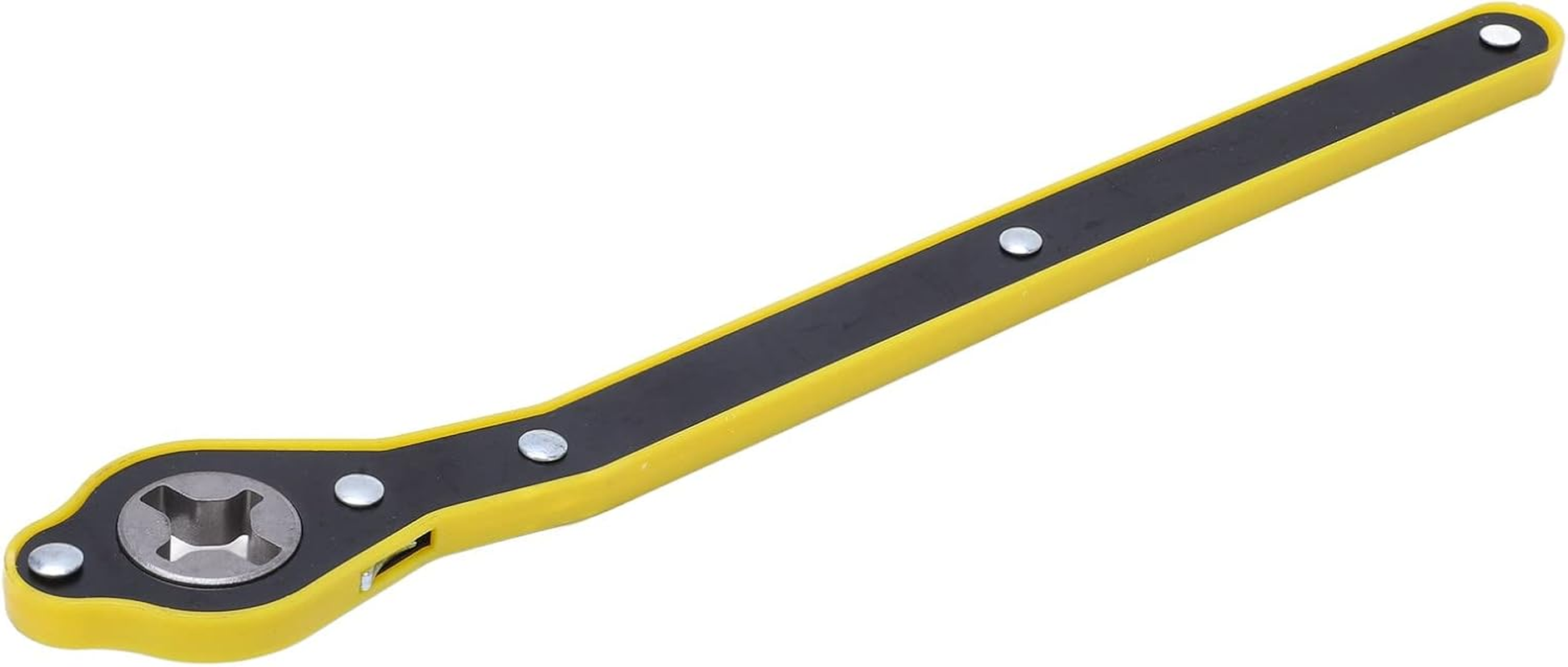 POENVFPO High Carbon Steel Ratchet Wrench for Wheel Tire Removal and Repair - Long Handle Auto Jack Spanner, for Vehicles under 2T image number 6